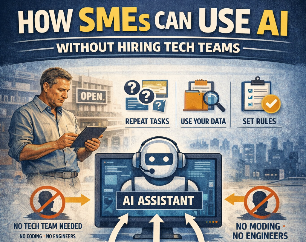 How SMEs can use AI without Tech teams - Majazi Soft